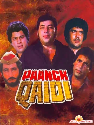 Poster of Paanch Qaidi (1981)